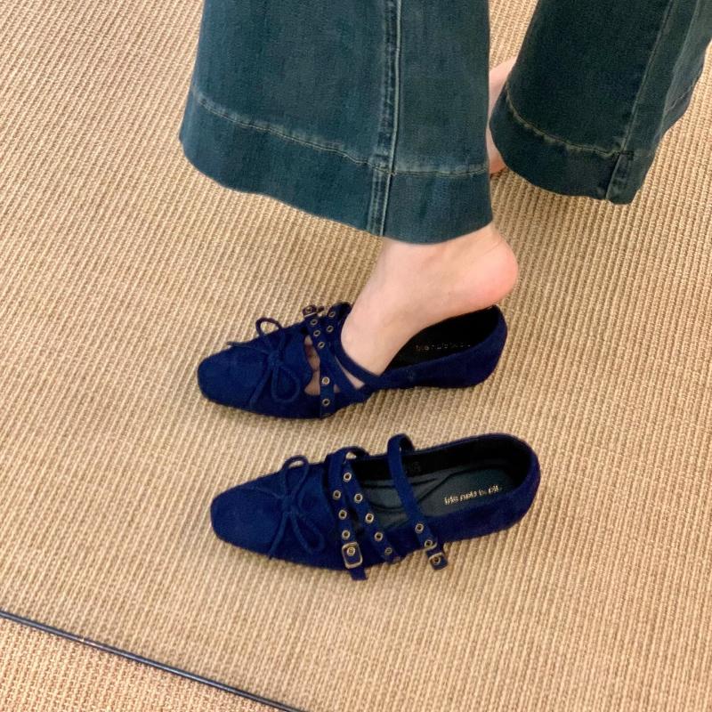 

Bow Women Loafers Shoes New Flats Shoes Designer 2025 Trend Party Woman Sneakers Casual Shallow Winter Suede Zapatos De Mujer 35 синий