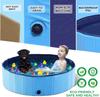 Foldable PVC Pet Swimming Pool - Portable Water Pool for Cats & Dogs