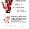 Football Gloves with Padding Receiving Gloves with Adhesive Padding Indoor Football Gloves Rugby and Baseball Hitting Glove 1071