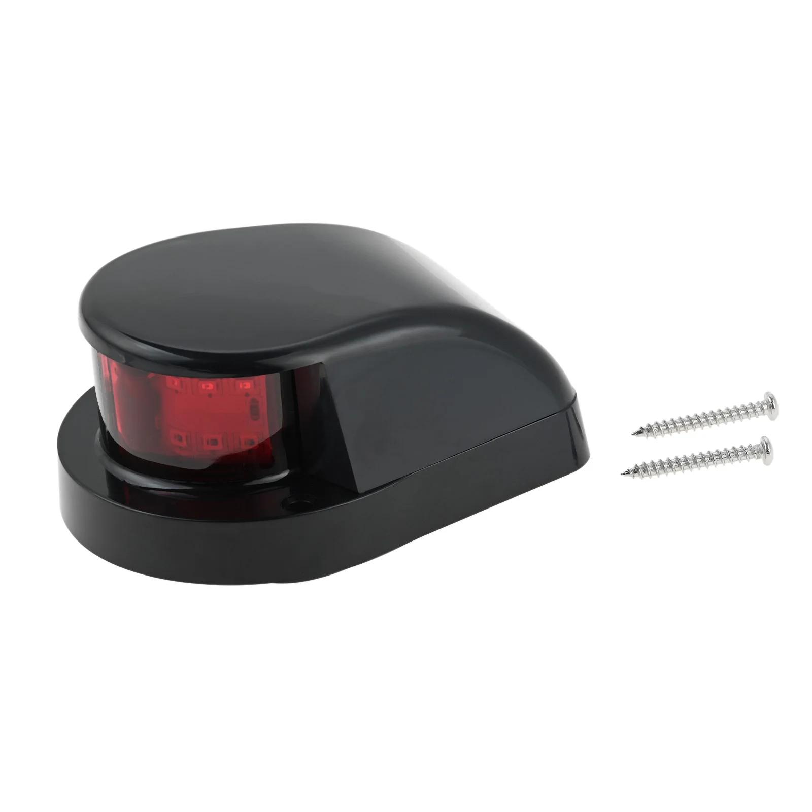 Waterproof DC12V LED Boats Bow Navigation Light Red Green Stern Sailing Signal Lamp for Marine Yacht Warning Light Accessories