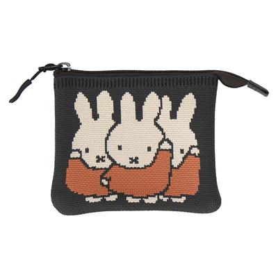 Miffy Women's Knit Pouch 30601305, Gray (30601305C)