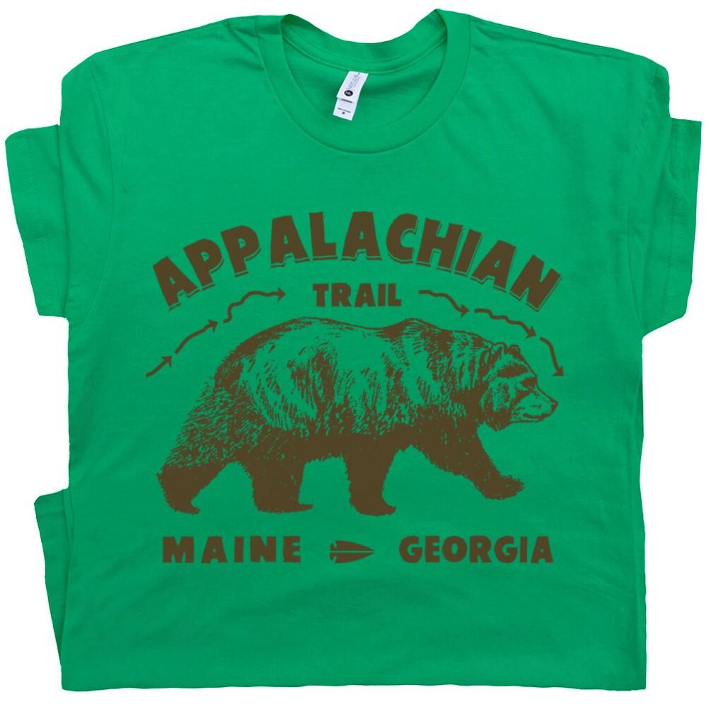 

Appalachian Trail T Shirt Great Smoky Mountains Cool Hiking Hiker Men Women Tee XL
