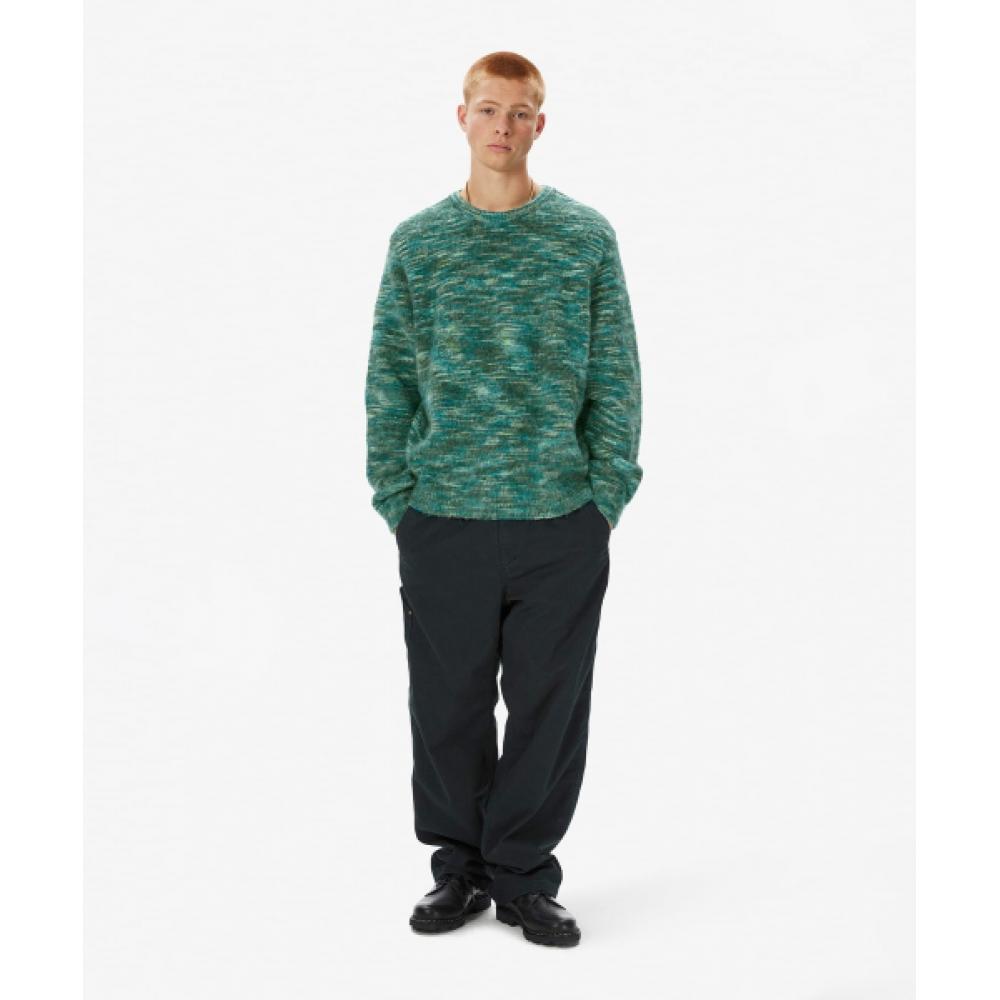 Thisisneverthat Static Knit Sweater Green