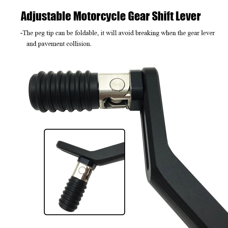 For YAMAHA Tenere 700 Tenere700 XTZ 700 T700 2019-2023 Motorcycle CNC Aluminum Adjustable Folding Gear Shifter Shift Pedal Lever