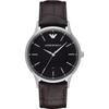 Renato Black Dial Brown Leather Men's Quartz AR11187 Watch