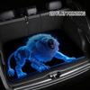 1Pcs Blue Lion Roar Car Trunk Mat with Anti Slip Cargo Liner Waterproof Rear Storage Protector Floor Mat for SUV Sedan Vehicle I