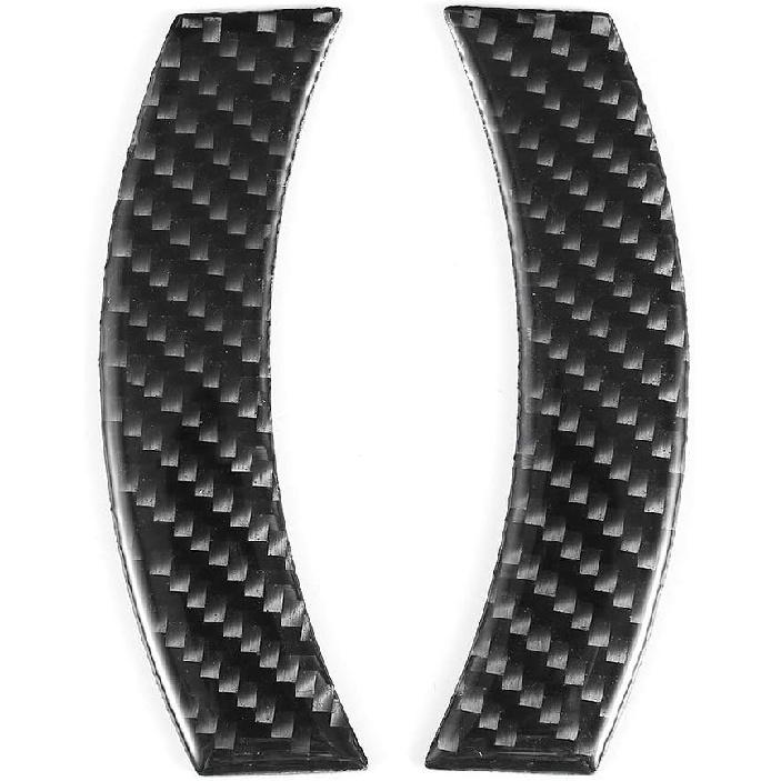 Console Navigation Frame Trim for Mini Accessories, Carbon Fiber Central Console Navigation Frame Trim Sticker for Mini F54 F55 F56 F60