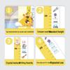 3D Giraffe EVA Magnetic Height Chart for Children's Room