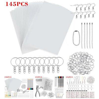 Conjunto de Pacote de Folhas de Plástico Termoencolhível Folhas de Papel Termoencolhível para Enfeite de Artesanato Scrapbook Confecção de Cartões
