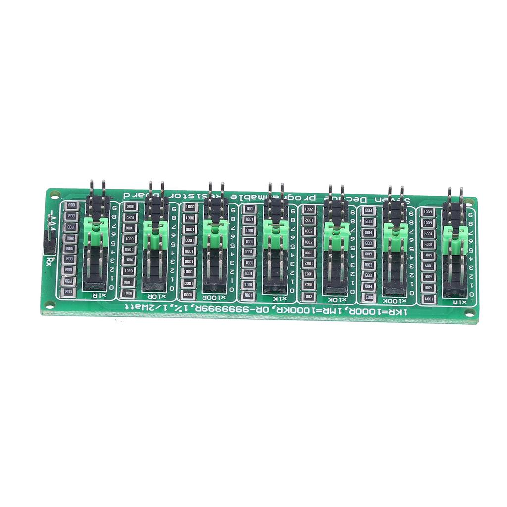 Programmable Resistor Board 1R To 9999999R 8 Section 0.1R Low Cost Accuracy Electronic Component