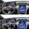 For Mercedes Benz C Class W206 64 Color LED Atmosphere Light Dashboard AC Air Condition Vent Outlet Nozzle Car Accessories