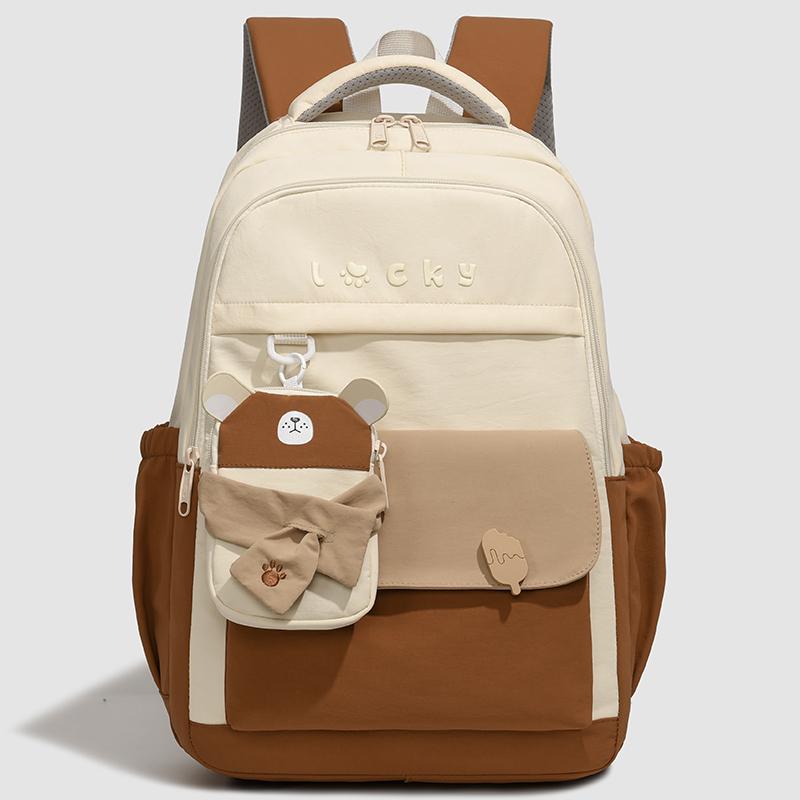 Cartoon Backpack Large Capacity Junior Senior High School Student Schoolbag