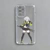 Anby D-Demara  Phone Case For Samsung S25,S24,S21,S22,S23,S30,Ultra,S20,Plus,Fe,Note,10,9,5G Transparent Cover
