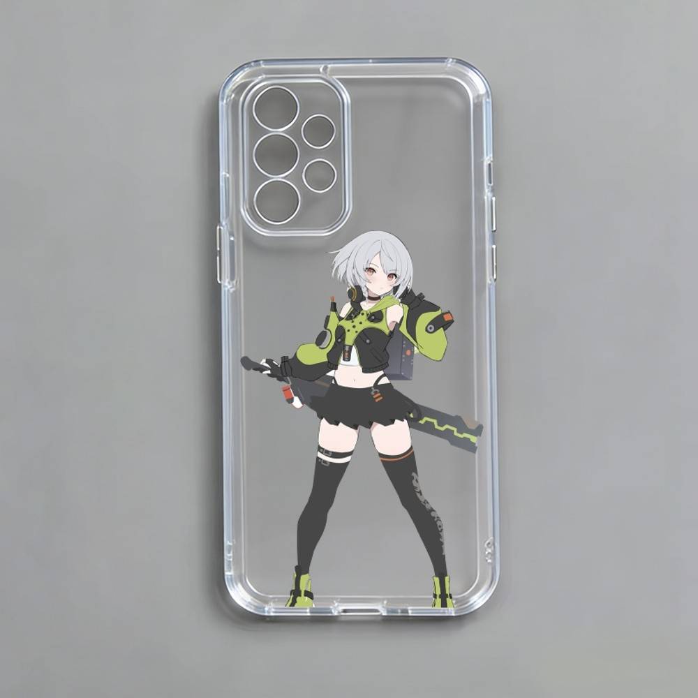 Anby D-Demara Phone Case For Samsung S25,S24,S21,S22,S23,S30,Ultra,S20,Plus,Fe,Note,10,9,5G Transparent Cover