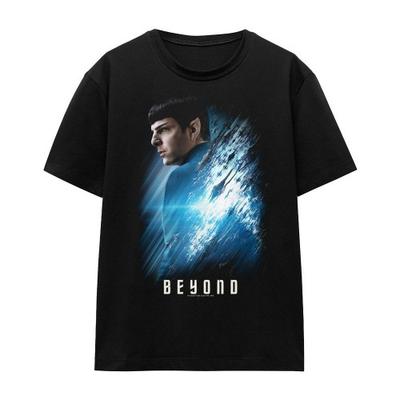 Star Trek Beyond Unisex Voksen Spock Plakat T-skjorte