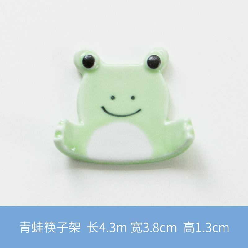 2pcs/setCeramic Vegetable Shape Chopsticks Holder Chopsticks Holder Stand Practical Fashion Kitchen Tableware Chopsticks Holders