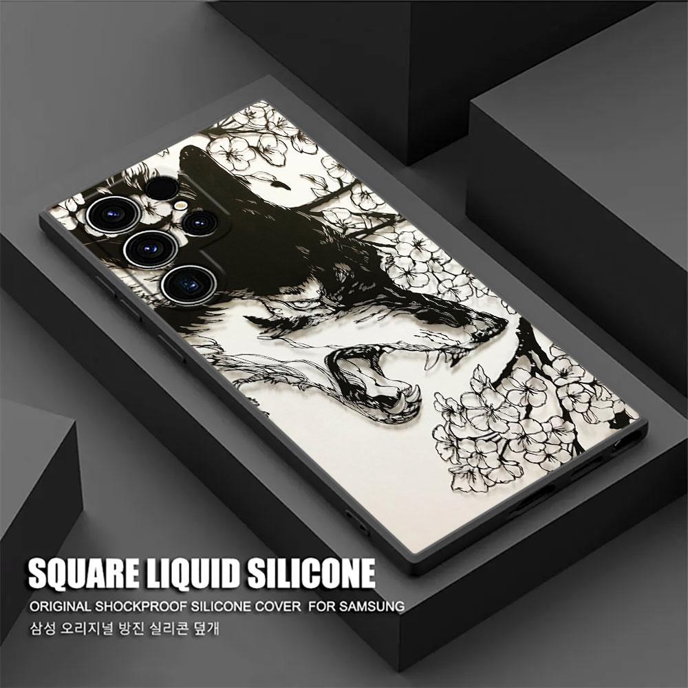 Wolf Lion Tiger Animal S26Ultra Case For Samsung Galaxy S26 S25 S24 S23 S20 S21 FE S22 Ultra S25 Plus 5G Cases Soft Phone Cover
