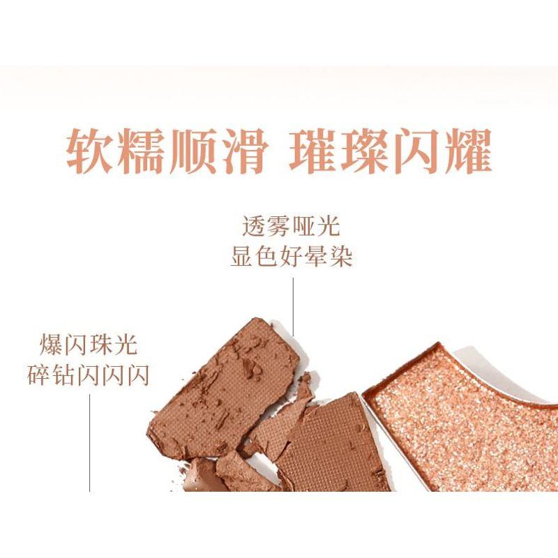 Xixi - Dark Rice Light Eyeshadow Palette - Pink Garden