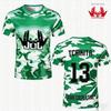 2026 Nowy Album JUL Koszulka Raper Francuski Hip Hop Streetwear Okrągły Dekolt Krótki Rękaw T-shirt Męski i Damski Casualowa Oddychająca Koszulka