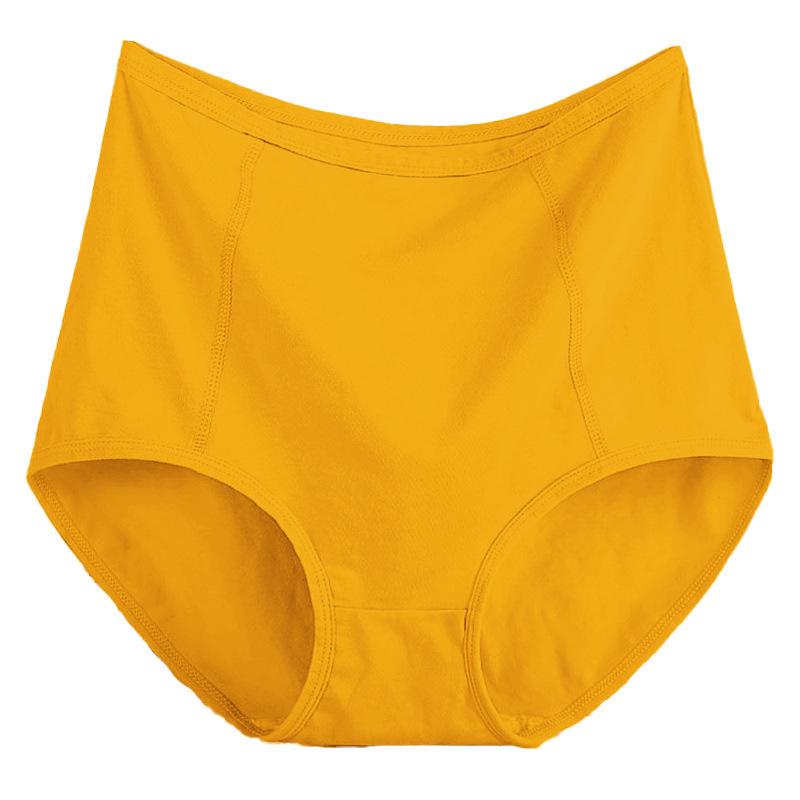 Plus Size Women's High Waist Antibacterial Cotton Underwear