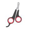 Parrot Nail Scissors Bird Nail Clipper Pet Bird Parrot Small Animals Accessory Grooming Tool Nail Scissors Clipper Black and Red