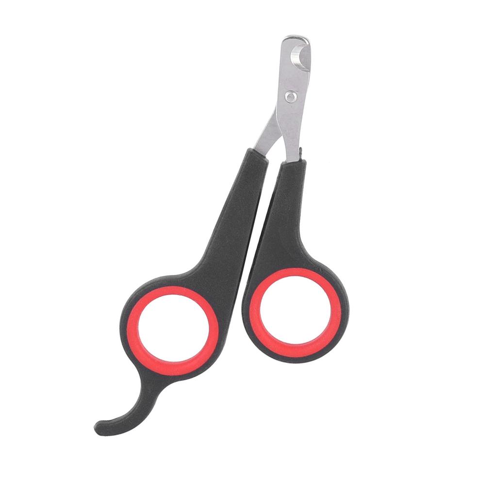 Parrot Nail Scissors Bird Nail Clipper Pet Bird Parrot Small Animals Accessory Grooming Tool Nail Scissors Clipper Black and Red