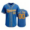 Customizable Baseball Jersey Men Women Button Up Athletic Shirt Team Name Number Printed Sportswear Lightweight Breathable Fabric