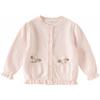 pink floral cardigan