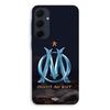 Phone Case - MANIACASE - Samsung Galaxy A55 - Silicone - OM Logo - Blue and Gold