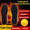 Electric Heated Shoe Insoles Warm Sock Feet Usb Foot Winter Warmer Pad
