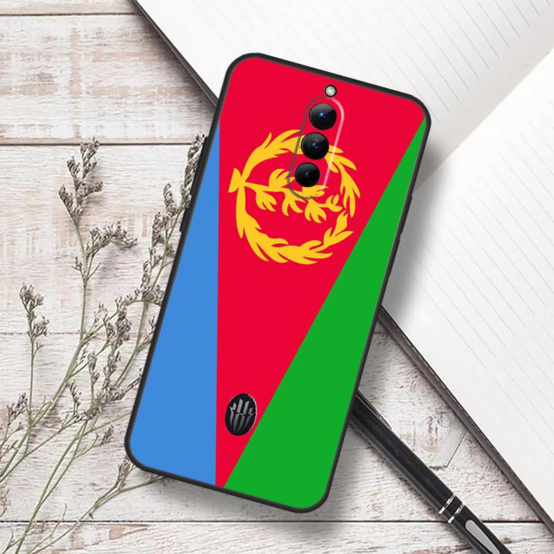Eritrea Flag Case For ZTE Nubia Red Magic 10 Air 6S 7S 6 7 Pro RedMagic 8 9 8S 9S 10S 11 Pro Plus Cover