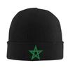 Morocco Flag Beanie Hats  Bonnet Hats Men Women Unisex Trendy Outdoor Knit Hat Spring Design Warm Caps