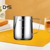 Jarra de acero inoxidable para espumar leche (140 ml, 350 ml, 550 ml y 900 ml), ideal para capuchino, latte art.