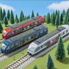 1/3PCS Toy Train Set High Speed Locomotive Engine Die Cast Model Car Sliding Linked Subway Bullet Train Set for Kids