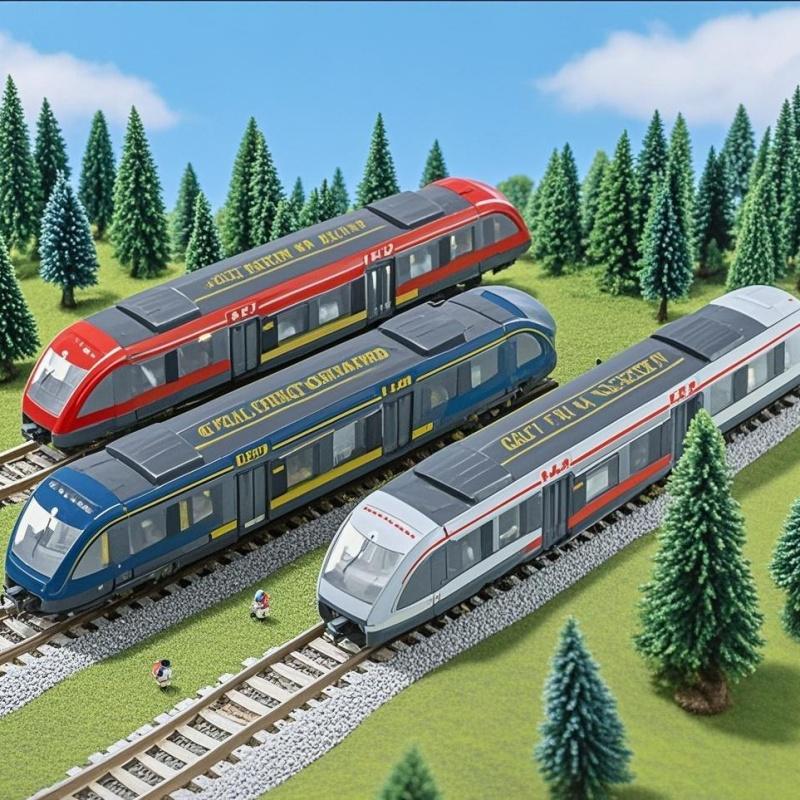 1/3KS Sada hraček vlaků Vysokorychlostní lokomotiva Motor Die Cast Model auta Posuvný propojený metro Bullet Train Sada pro děti