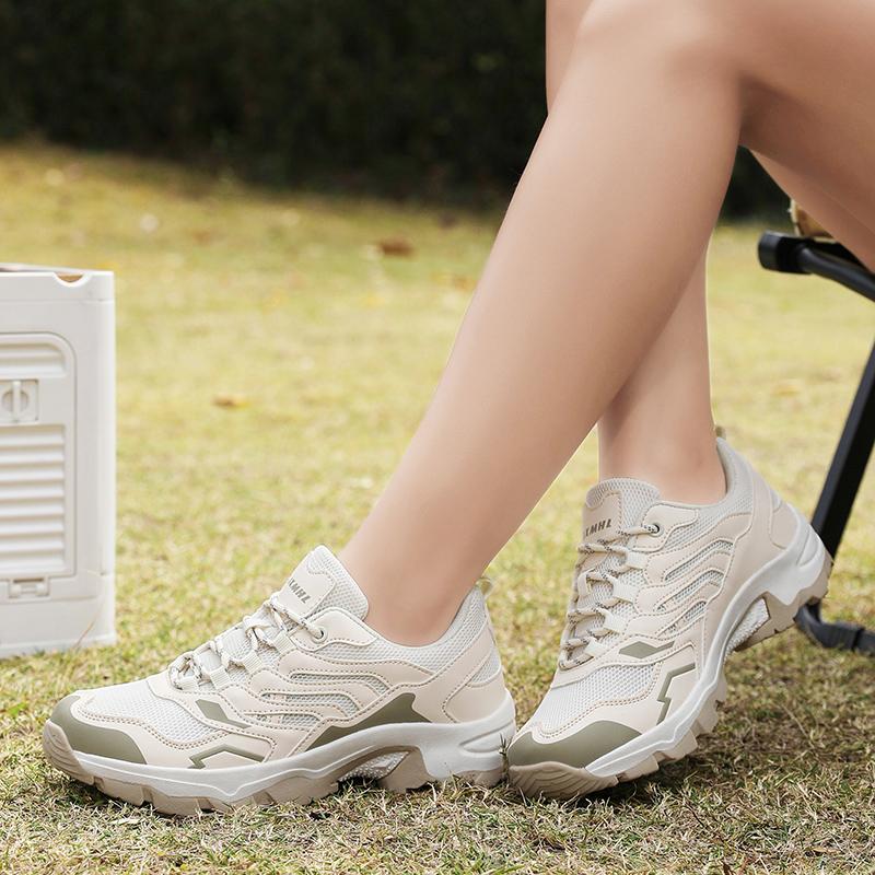 Breathable Mesh Running Shoes Anti-slip Sneakers for Jogging Hiking Men Women Outdoor Sports Shoes Daily Walking Shoes
