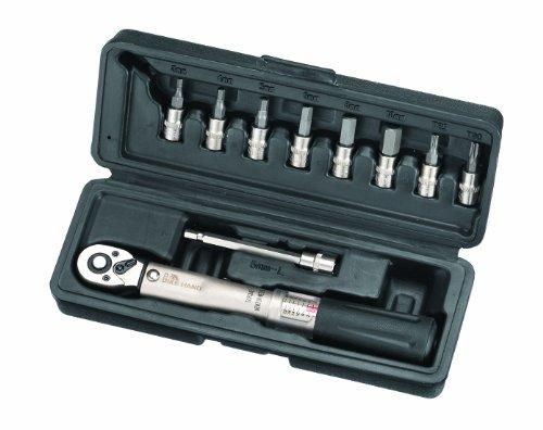BIKE HAND YC-617-2S Compact Torque Wrench, Black