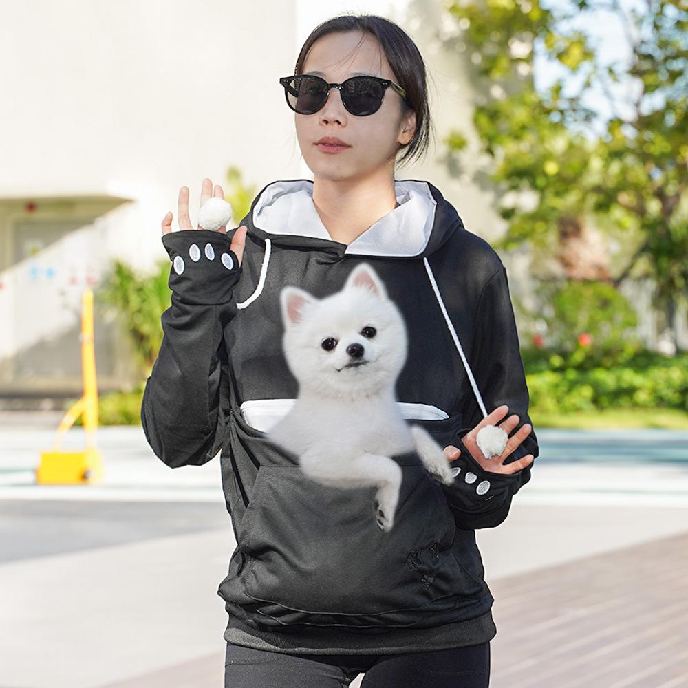 

Европейский и американский свитер-пуловер кэжуал с большим карманом для питомца, худи для собаки, осенне-зимнее пальто, олень, собака, кошка 4XL (bust 140cm)