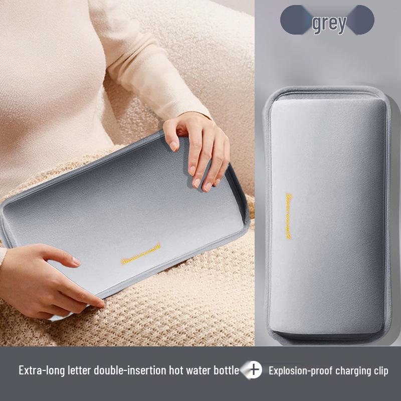 Electric Explosion-Proof Rechargeable Hand Warmer & Large Hot Water Bag