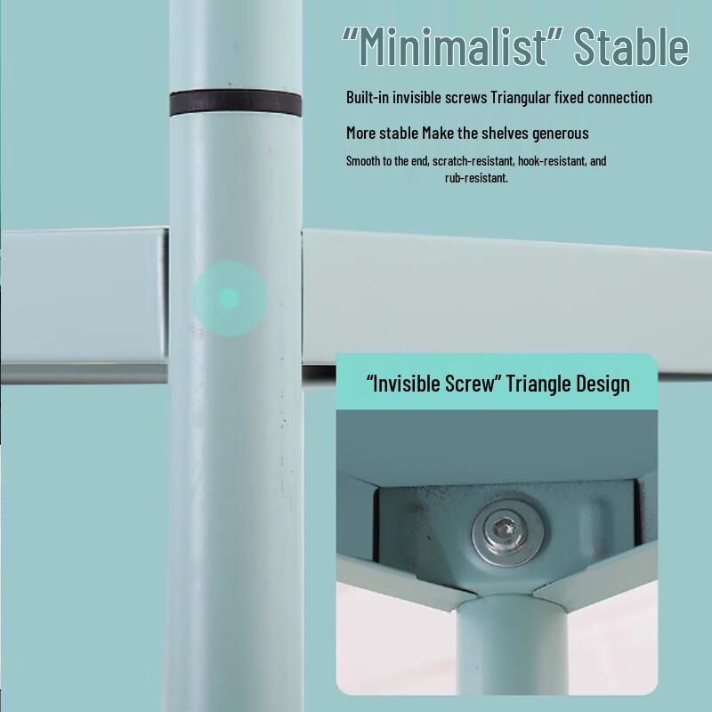 Stainless Steel Multi-Layer Kitchen Storage Rack