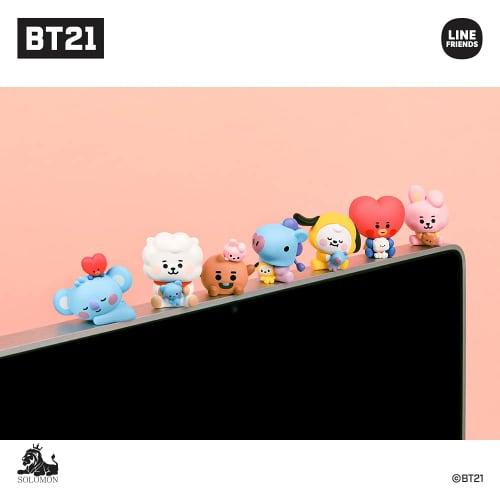 Solomon Shoji BT21 Monitorfigur ver.3 MEIN KLEINER FREUND (CHIMMY) BT21-RFG-3E-CM