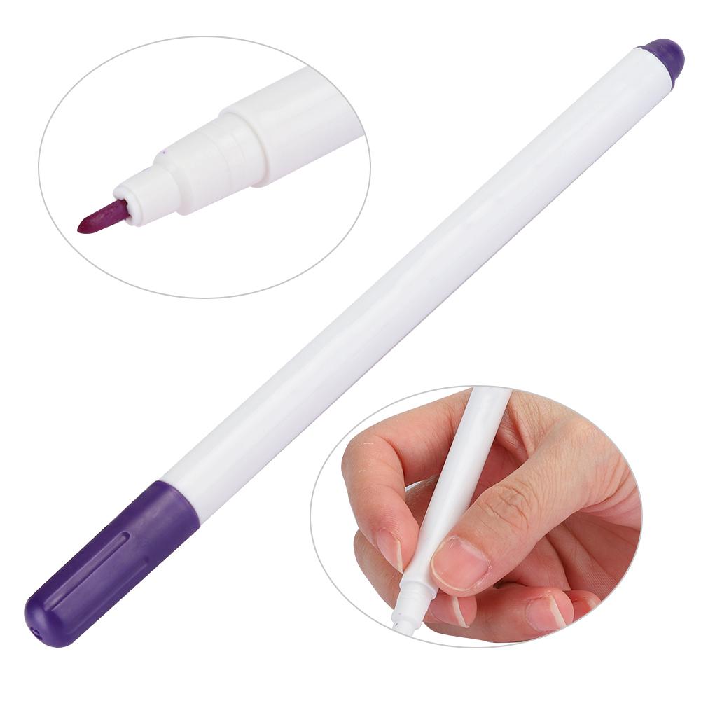 10 Stück Wasserlösliche Ausradierbare Stifte Stoffmarker Schneiderwerkzeug Zubehör Lila