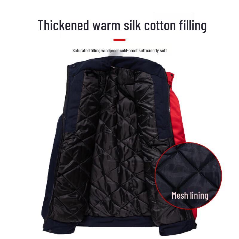 Men's Thick Winter Workwear Padded Jacket