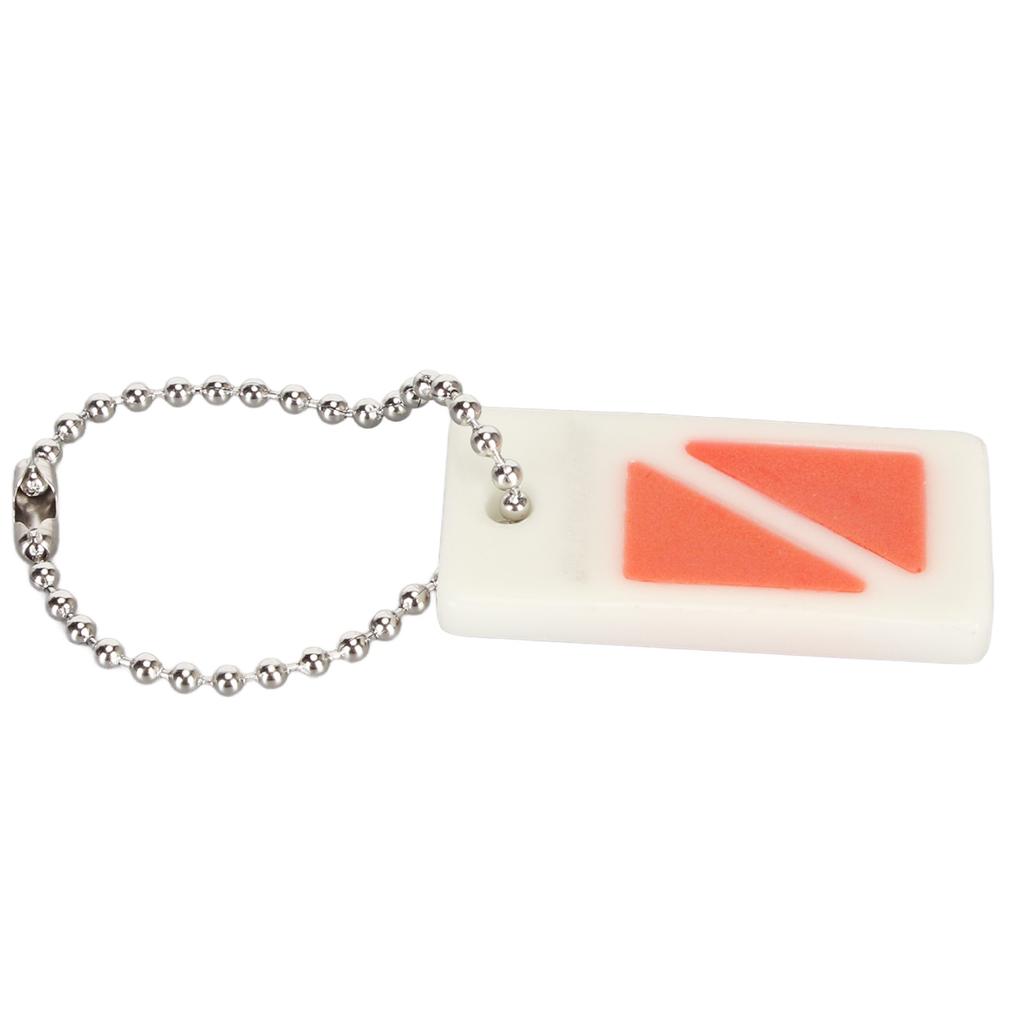 Diving Pendant Diving Tag Night Glow Resin Easy Attach Fine Texture Loop Design Dive Accessories for Diving Sports