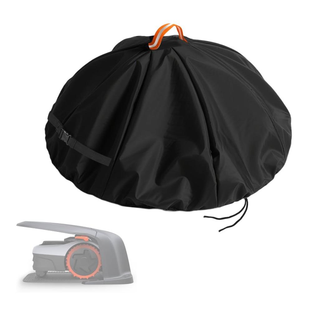 For Outdoor Storage Outdoor Mower Cover Waterproof Lawn Mower Cover Lawn Mower Waterproof Cover Adjustable Buckle Straps
