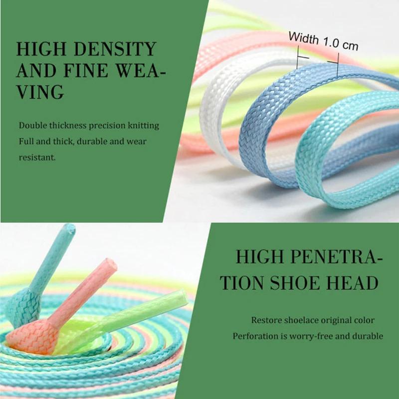 1/2/3/4Pair Luminous Shoelaces for Sneakers Men Women Sports Shoes Laces Glow In The Dark Night Shoestrings Reflective Shoelaces