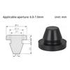 4 Pcs Silicone License Plate Fixing Plugs For Russia With Waterproof Anti Lost For Car Owners Securing Their Number Plates