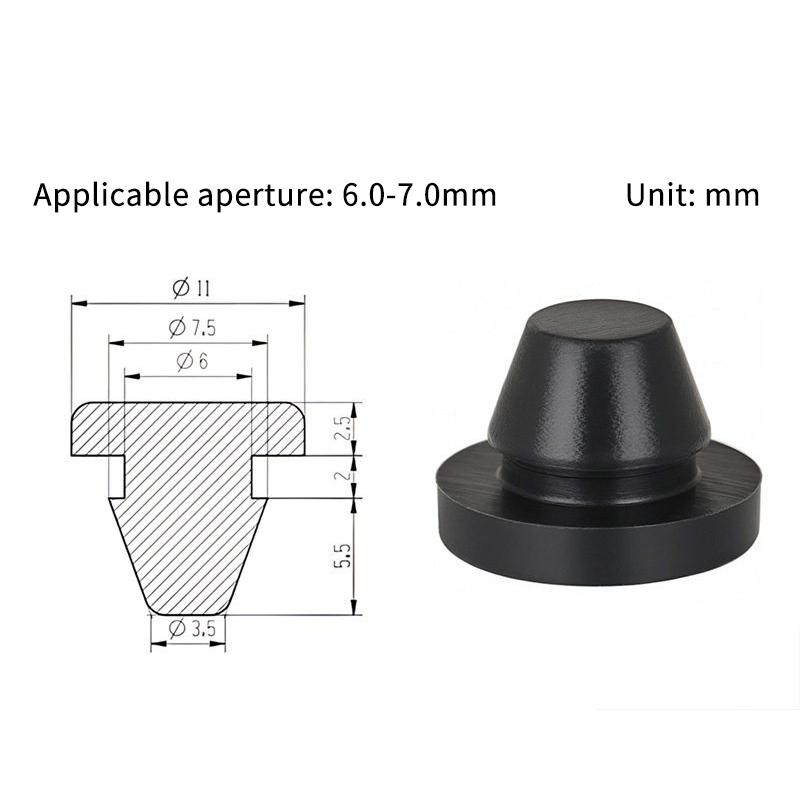 4 Pcs Silicone License Plate Fixing Plugs For Russia With Waterproof Anti Lost For Car Owners Securing Their Number Plates