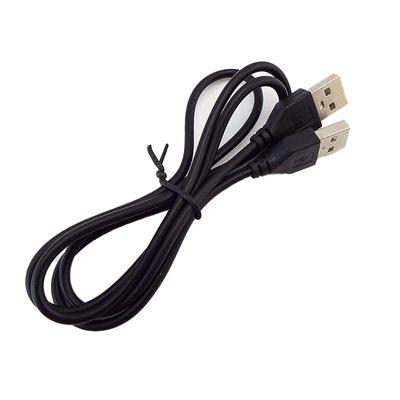 1 m USB 2.0 Typ A Stecker auf Stecker Verlängerungskabel Stromanschluss Adapter Verlängerungskabel Hochgeschwindigkeitsübertragung für PC Datensynchronisationsleitung