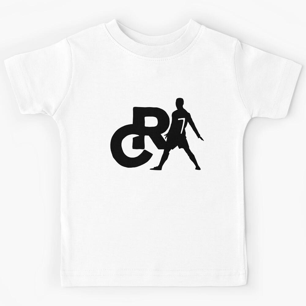 CR7 celebration black Kids T-Shirt 130